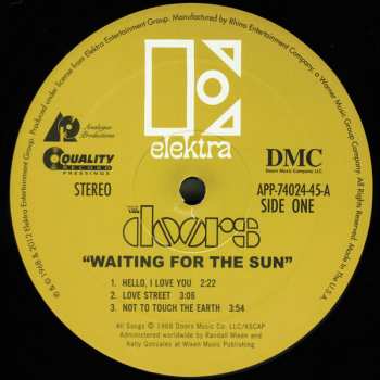 2LP The Doors: Waiting For The Sun