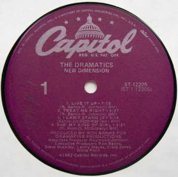 LP The Dramatics: New Dimension