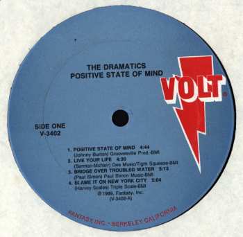 LP The Dramatics: Positive State Of Mind