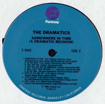 LP The Dramatics: Somewhere In Time (A Dramatic Reunion)
