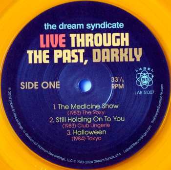 2LP/DVD The Dream Syndicate: Live Through The Past, Darkly CLR