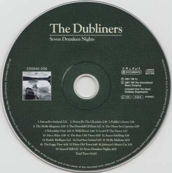 CD The Dubliners: Seven Drunken Nights