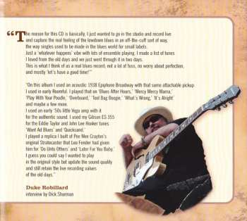 CD The Duke Robillard Band: Low Down And Tore Up