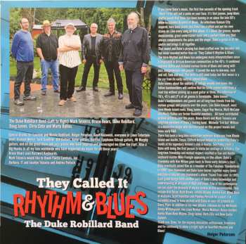LP The Duke Robillard Band: They Called It Rhythm & Blues
