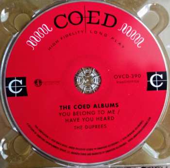 CD The Duprees: The Coed Albums - You Belong To Me / Have You Heard
