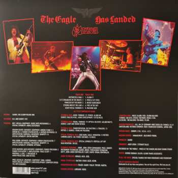 LP Saxon: The Eagle Has Landed (Live) CLR