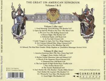 2CD The Ed Palermo Big Band: The Great Un-American Songbook Volumes I & II
