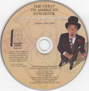 2CD The Ed Palermo Big Band: The Great Un-American Songbook Volumes I & II