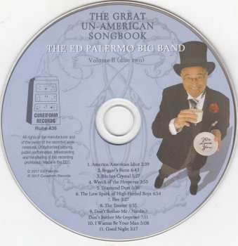 2CD The Ed Palermo Big Band: The Great Un-American Songbook Volumes I & II