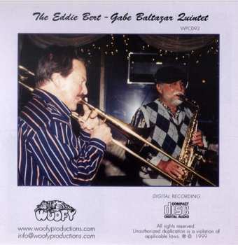 CD The Eddie Bert - Gabe Baltazar Quintet: Live At Capozzoli's