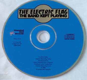 CD The Electric Flag: The Band Kept Playing