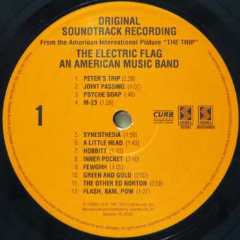 LP The Electric Flag: The Trip: Original Motion Picture Soundtrack