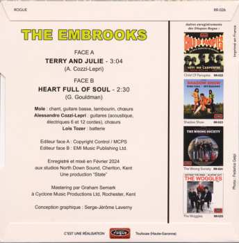 SP The Embrooks: Terry And Julie / Heart Full Of Soul LTD