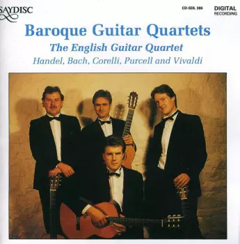 The English Guitar Quartet: Baroque Guitar Quartets