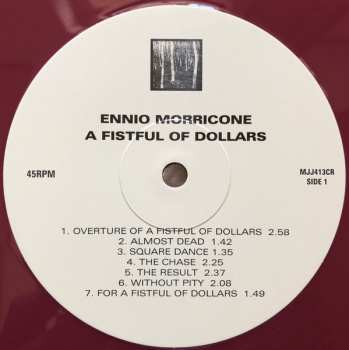 LP The Ennio Morricone Orchestra: A Fistful of Dollars / For a Few Dollars More LTD | CLR