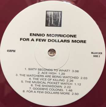 LP The Ennio Morricone Orchestra: A Fistful of Dollars / For a Few Dollars More LTD | CLR