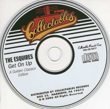 CD The Esquires: Get On Up: A Golden Classics Edition