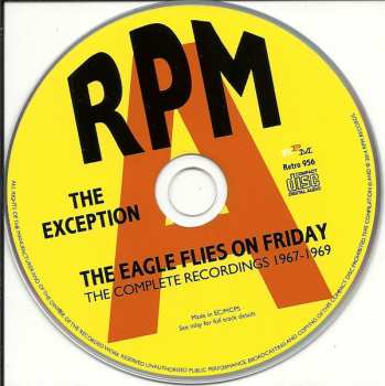 CD The Exception: The Eagle Flies On Friday: Complete Recordings 1967 - 1969