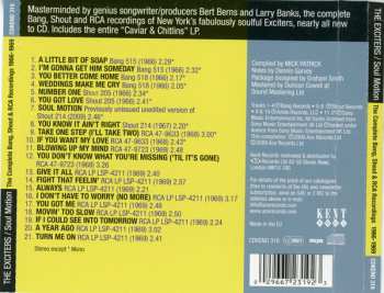 CD The Exciters: Soul Motion - The Complete Bang, Shout & RCA Recordings 1966-1969