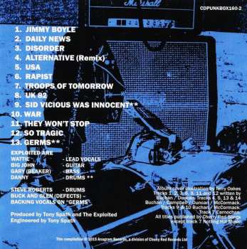 4CD/Box Set The Exploited: 1980-83