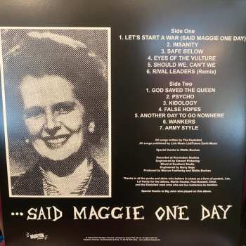LP The Exploited: Let's Start A War... ...Said Maggie One Day CLR | LTD
