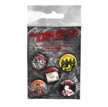 Merch The Exploited: Súprava Odznakov The Exploited Button Badge Set 2