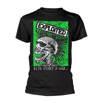 Tričko Let's Start A War (skull)
