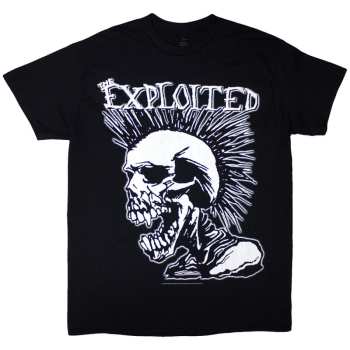 Merch The Exploited: Tričko Mohican Skull