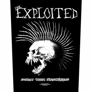 Merch The Exploited: Nášivka na chrbát Beat The Bastards
