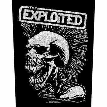 Merch The Exploited: Nášivka na chrbát Vintage Skull
