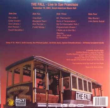 2LP/CD The Fall: Live In San Francisco LTD | NUM | CLR