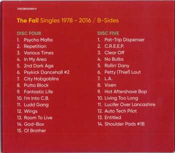 7CD/Box Set The Fall: Singles 1978 - 2016 DLX