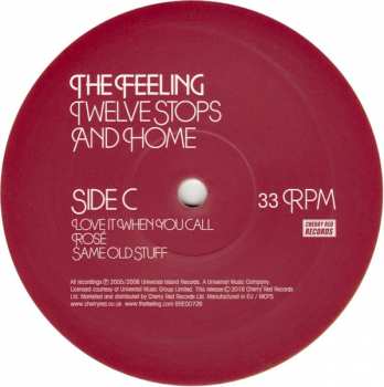 2LP The Feeling: Twelve Stops And Home CLR