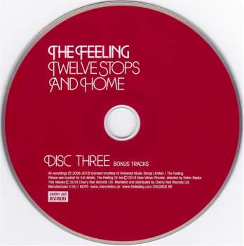 3CD/DVD/Box Set The Feeling: Twelve Stops And Home DLX