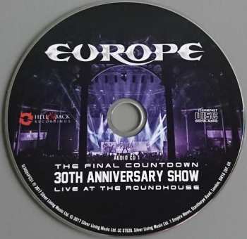 2CD/DVD Europe: The Final Countdown 30th Anniversary Show - Live At The Roundhouse