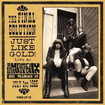 CD The Final Solution: Just Like Gold: Live At