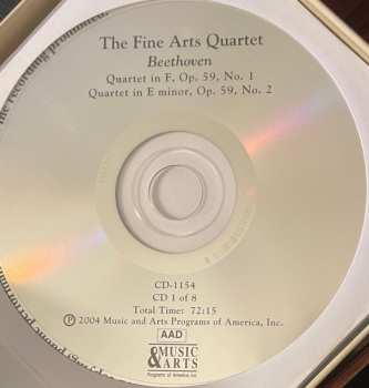 8CD/Box Set The Fine Arts Quartet: The Fine Arts Quartet At WFMT: Unreleased Recordings Of Broadcast performances, 1967-73