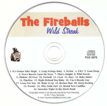 CD The Fireballs: Wild Streak