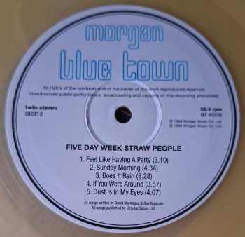 LP The Five Day Week Straw People: Five Day Week Straw People CLR | LTD
