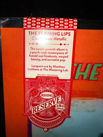 LP The Flaming Lips: Clouds Taste Metallic