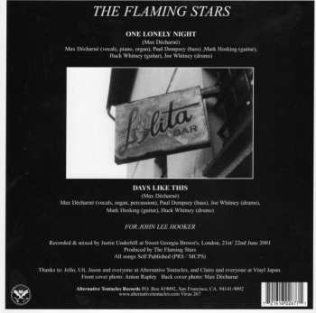 SP The Flaming Stars: One Lonely Night / Days Like This