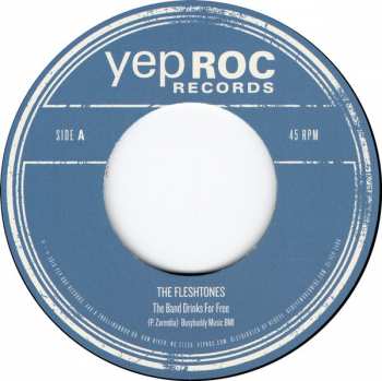 SP The Fleshtones: The Band Drinks For Free b/w Love My Lover