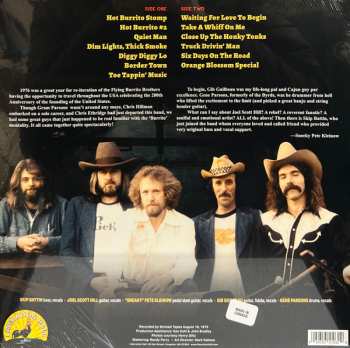 LP The Flying Burrito Bros: Live At The Bottom Line NYC 1976