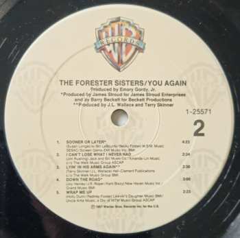 LP The Forester Sisters: You Again