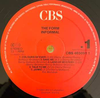 LP The Form: Informal