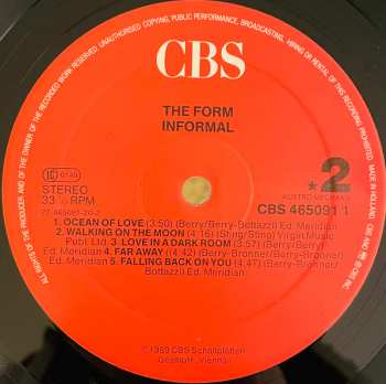 LP The Form: Informal