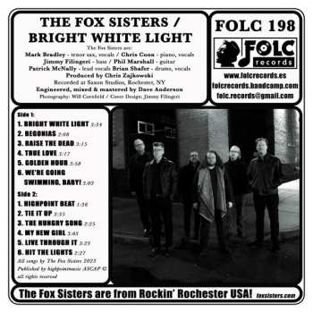 LP The Fox Sisters: Bright White Light