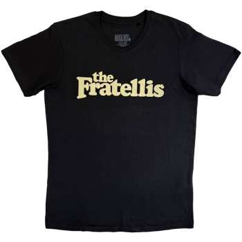 Merch The Fratellis: The Fratellis Unisex T-shirt: Classic Logo (black) (small) S