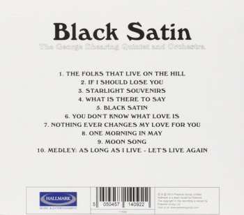 CD The George Shearing Quintet: Black Satin