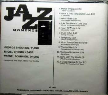 CD George Shearing Trio: Jazz Moments